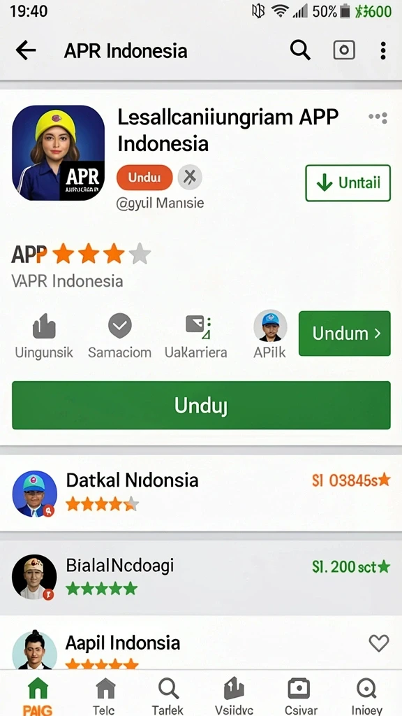 Gambaran mode permainan baru dalam versi terbaru.