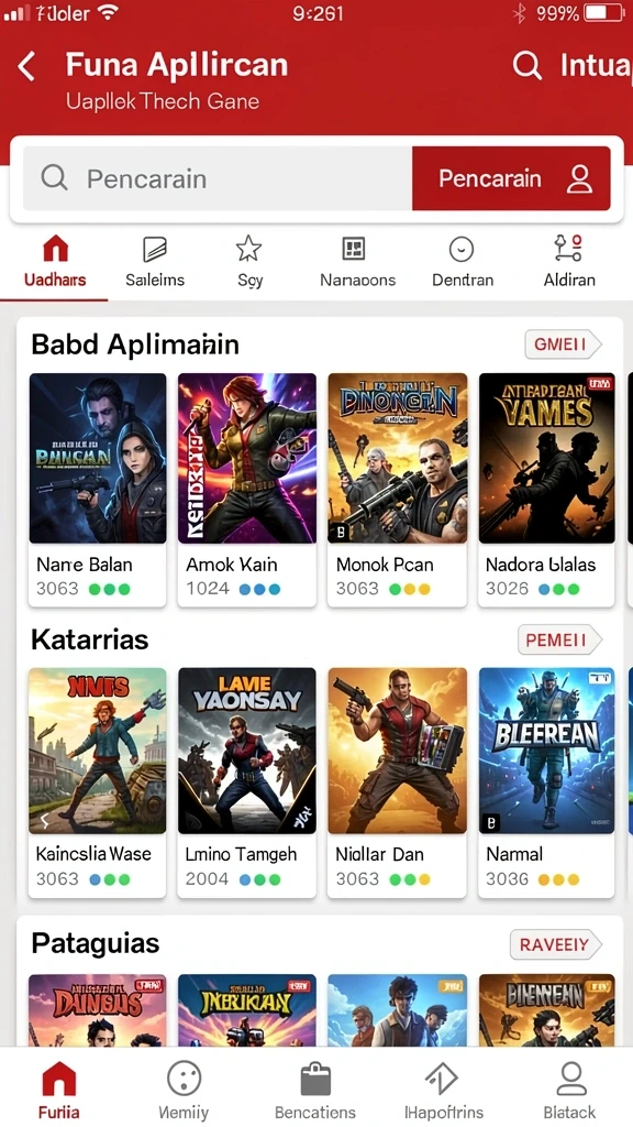 Beragam permainan judi yang menghibur dan menantang.