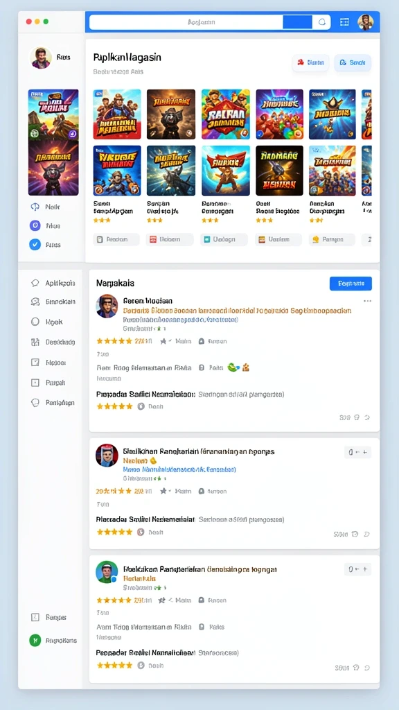 Mode permainan yang bervariasi dan seru.