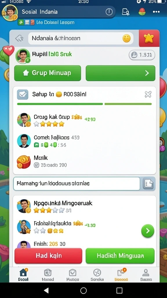 Tantangan misi yang menarik untuk pemain.