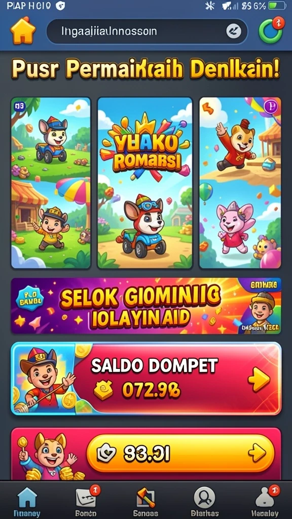 Berbagai pilihan permainan kasino yang menarik.