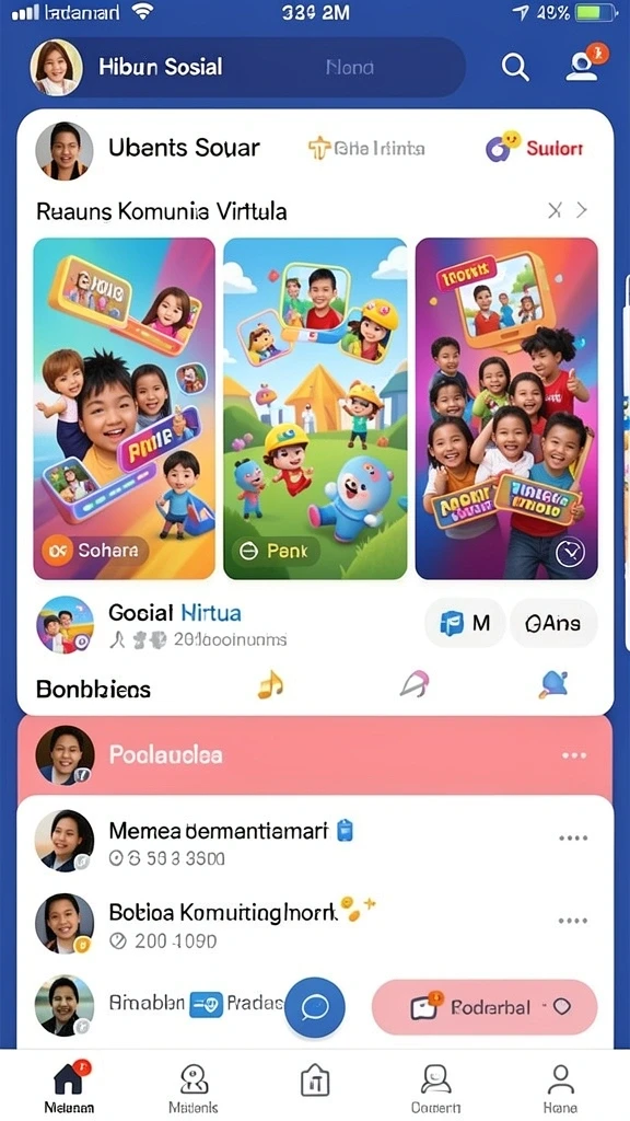 Bervariasi pilihan permainan yang seru untuk dimainkan.