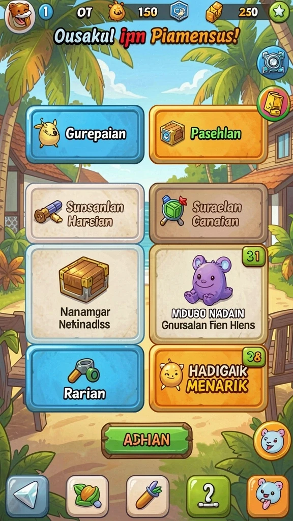 Tampilan antarmuka pengguna yang menarik dan intuitif.