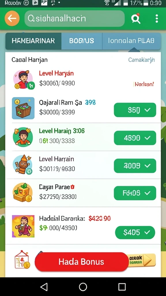 Tampilan antarmuka BOBATOTO yang menarik dan modern.