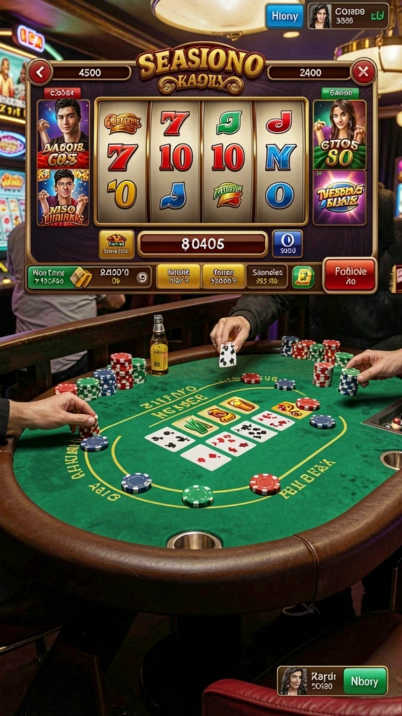 Berbagai mode permainan yang dapat dipilih.