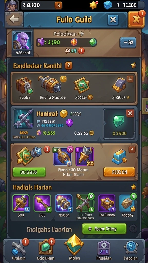 Tantangan menarik di setiap level permainan.