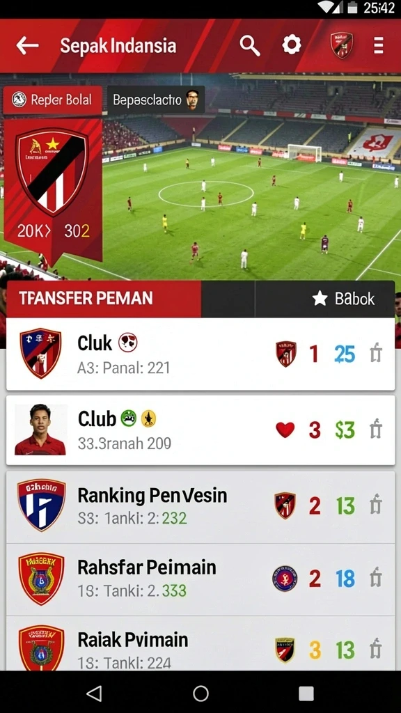 Tampilan antarmuka pengguna yang menarik dan intuitif.