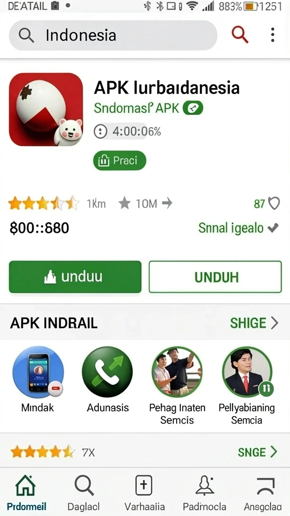 Antarmuka pengguna yang bersih dan mudah dinavigasi.