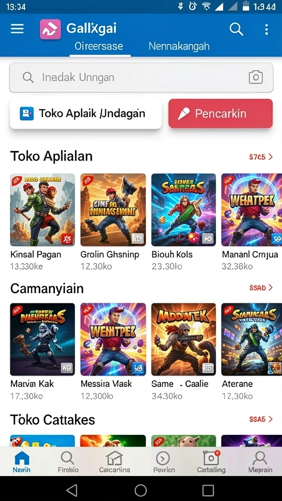 Berbagai karakter menarik untuk dipilih.