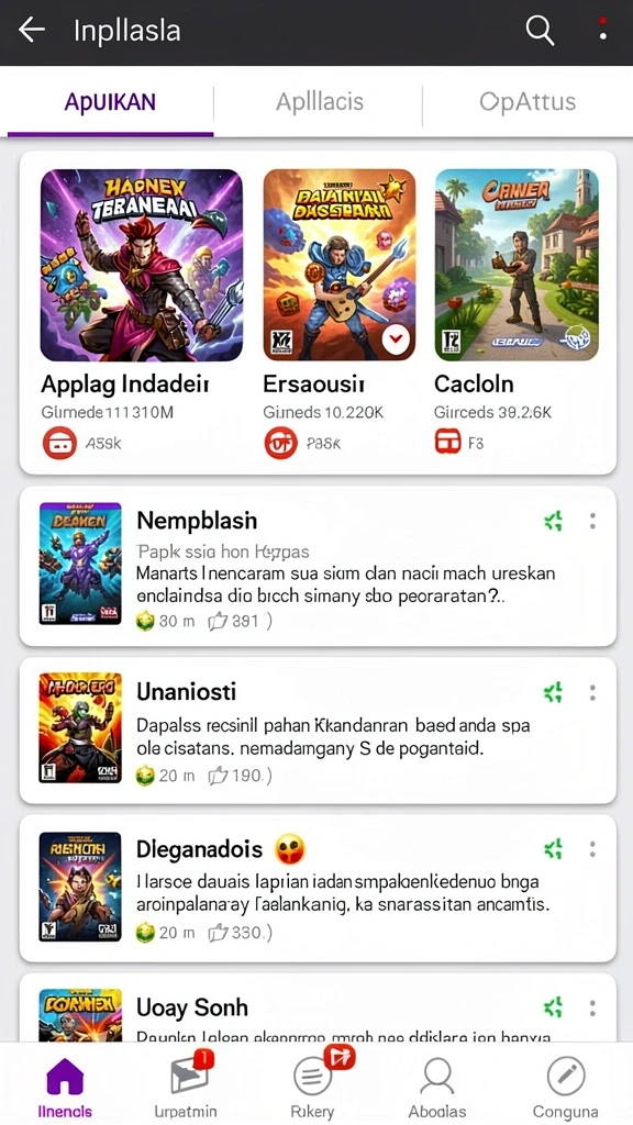 Tampilan antarmuka yang menarik dan mudah digunakan.