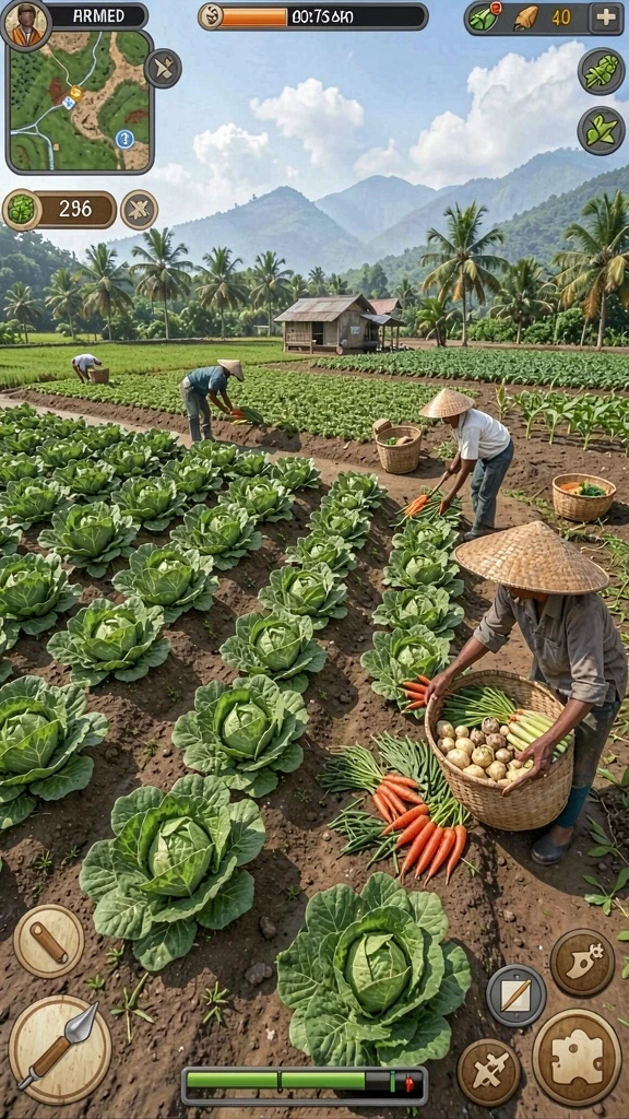 Karakter unik yang dapat dipilih sesuai keinginan pemain.