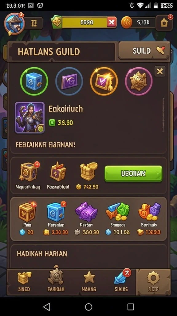 Ilustrasi gameplay yang menunjukkan aksi seru.
