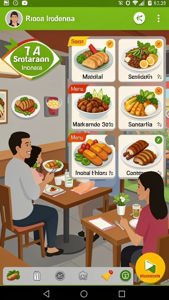 Tampilan awal IDRGAME yang menawan.