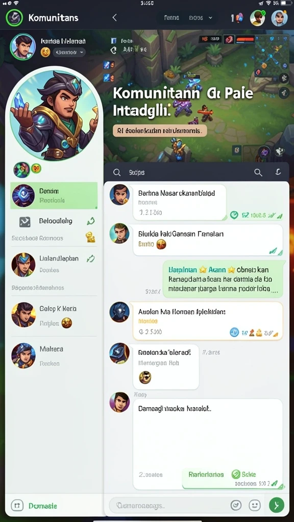 Screenshot game yang menunjukkan keseruan bermain di JKTPLUS.