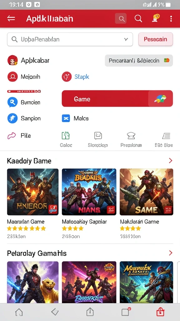 Level penuh aksi dengan berbagai rintangan menantang.