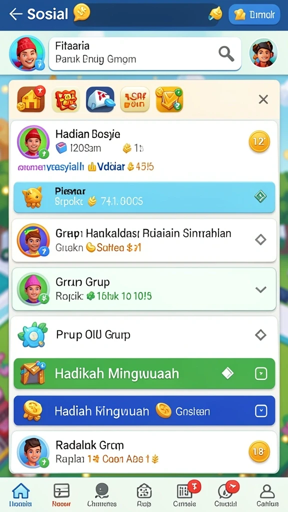 Pengalaman bermain yang seru dan mendebarkan.