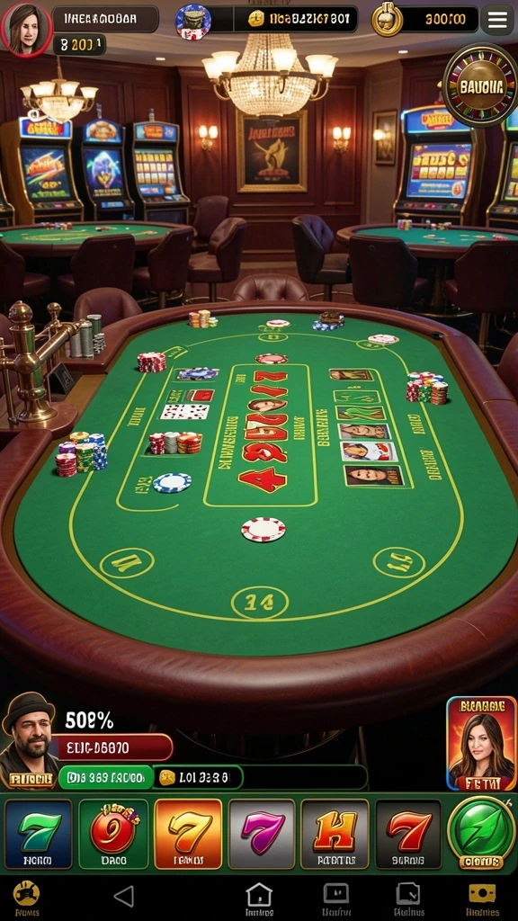 Tampilan permainan slot yang colorful dan menarik.