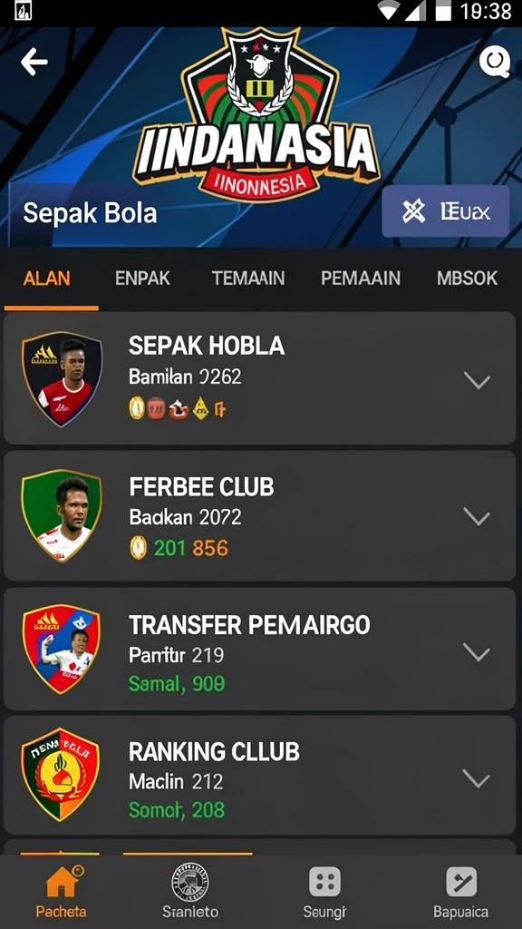 Tampilan antarmuka intuitif dan mudah digunakan.