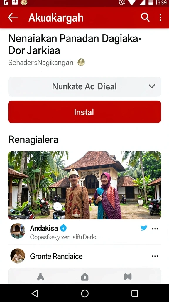Tampilan antarmuka yang intuitif dan menarik.