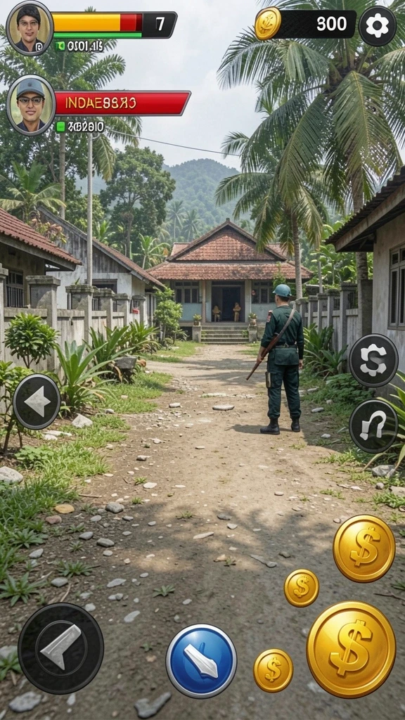 Ilustrasi saat karakter menyelesaikan misi menantang.