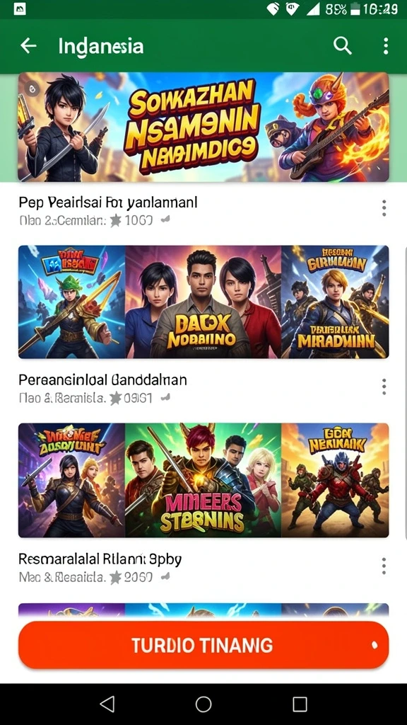 Mode multiplayer yang seru untuk berkompetisi.