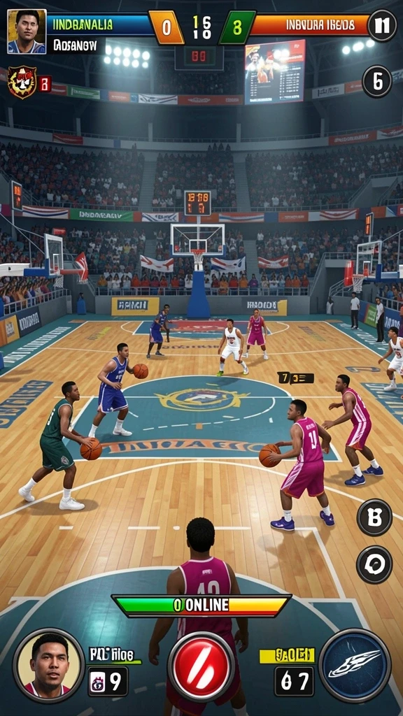 Tangkapan layar 3 menampilkan mode multiplayer dengan teman-teman.