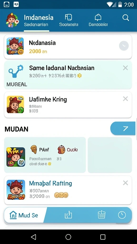 Demontrasi level dengan berbagai tantangan seru.