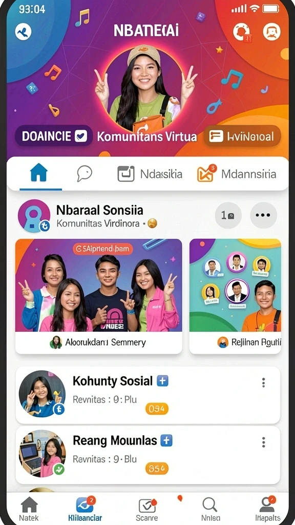 Tampilan awal permainan yang menawan.