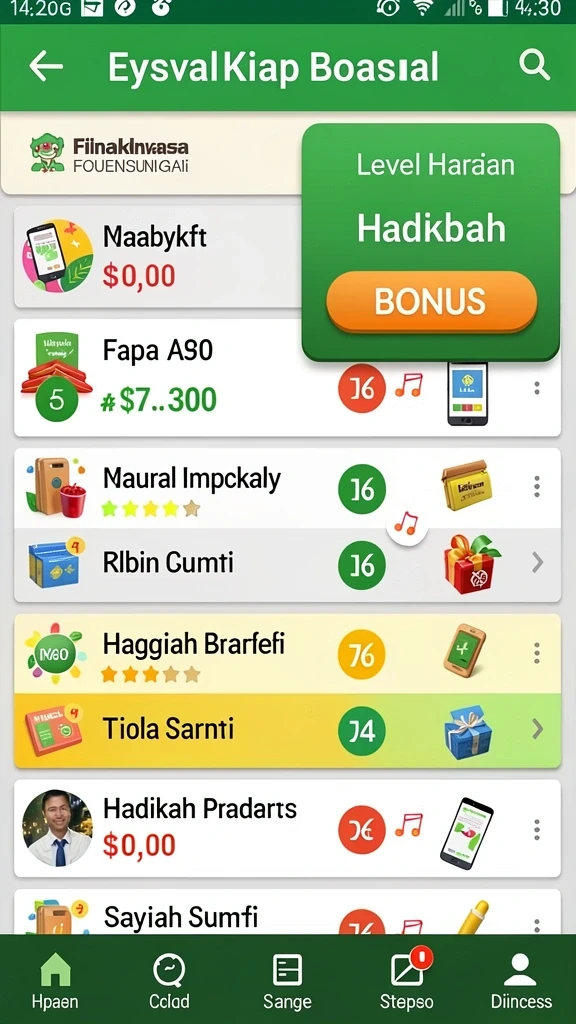 Level baru yang menantang untuk dijelajahi.