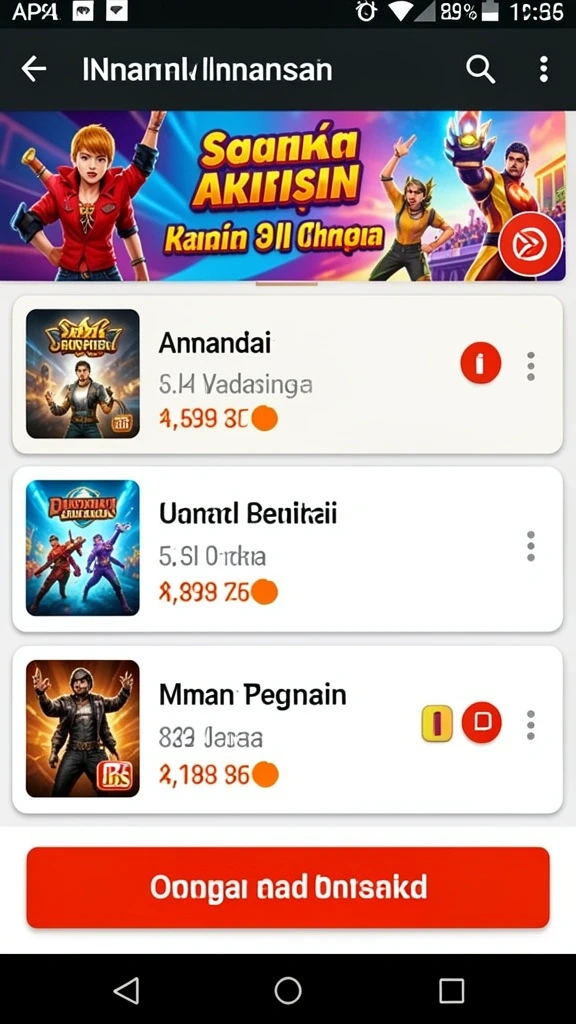 Tampilan utama permainan TT789 yang menawan.