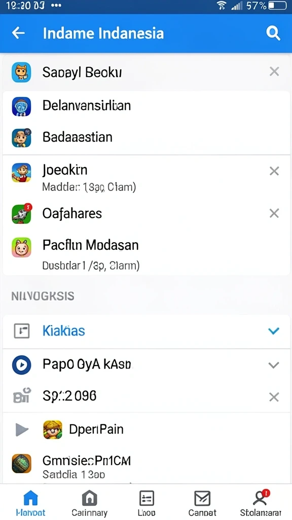 Tampilan antarmuka yang menarik dan intuitif.