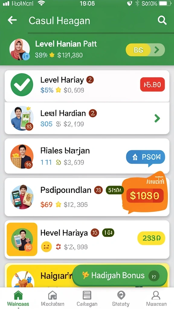 Event khusus yang menguji keterampilan Anda setiap minggu.
