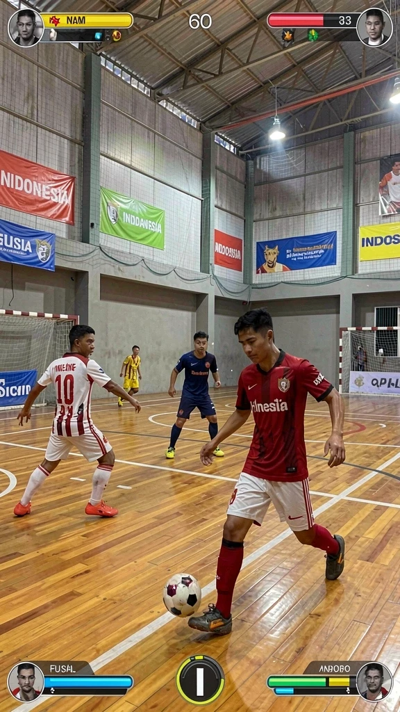 Tampilan antarmuka pengguna yang bersih dan modern.